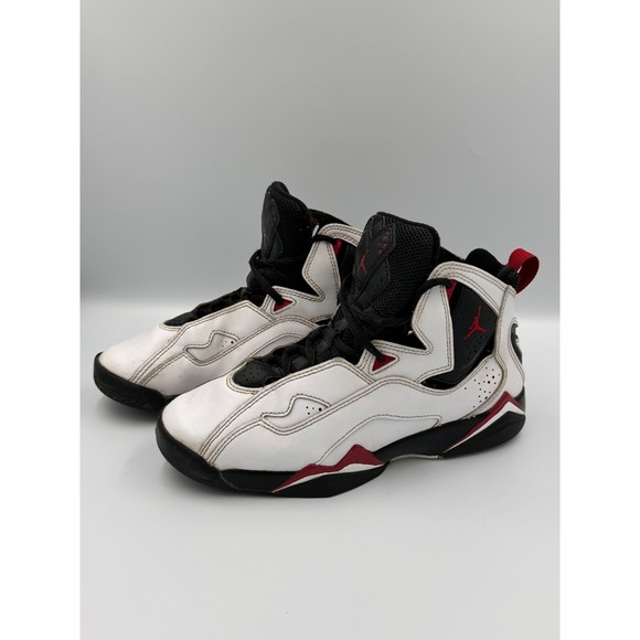 Jordan Other - Jordan True Flight GS White Black Red Basketball Shoes Youth 5.5Y Streetwear